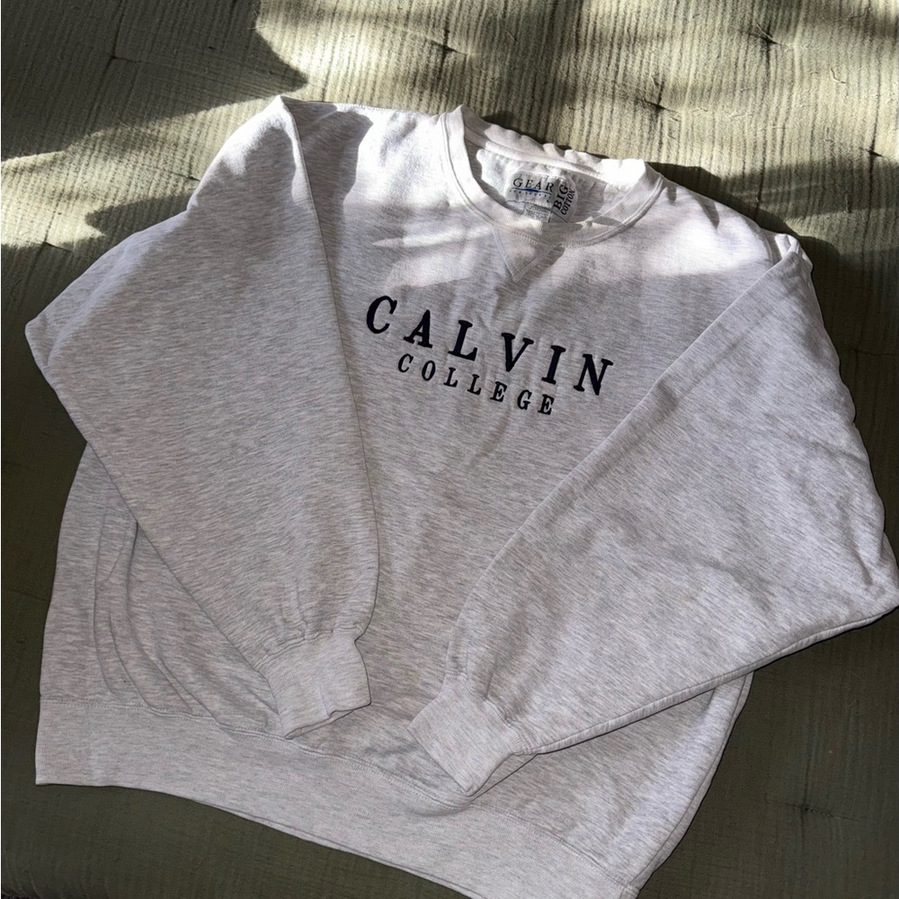 Vintage Calvin College (Calvin University) Sweatshirt